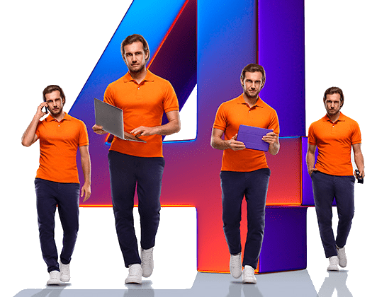 Великолепная четверка Ростелеком в&nbsp;деревня Чёрная Речка (Тюменская область)